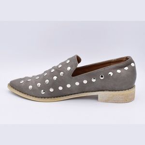 Mi.iM Embellished Flats in Grey - size 7.5
